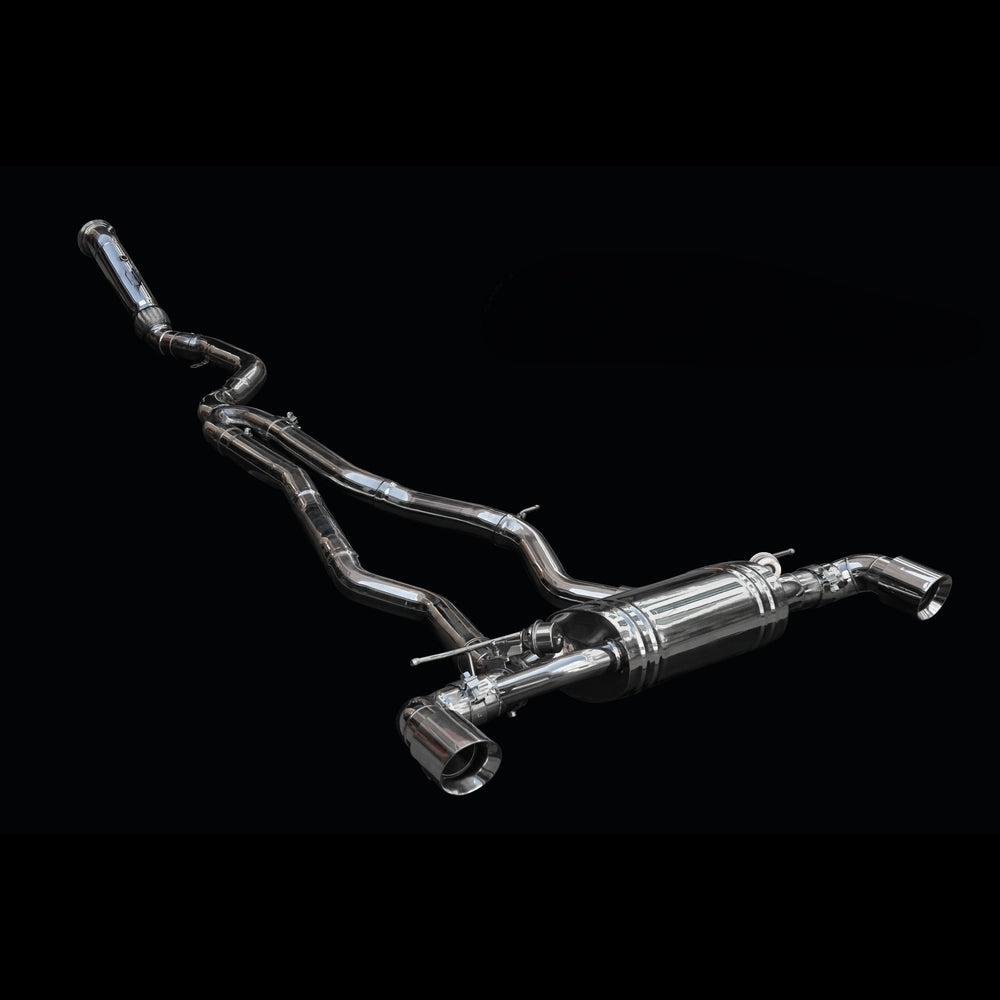 Toyota Supra A90 3.0T Catback Exhaust with Valve Stainless Steel (2020)