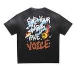 FYCTV Black Classic Wash Gradient T-shirt