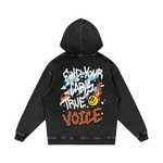 FYCTV - Acid Wash Oversize Hoodie - 420 GSM Apparel