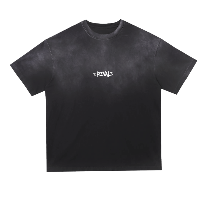 FYCTV Black Classic Wash Gradient T-shirt