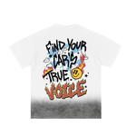 FYCTV - White Oversized Tee